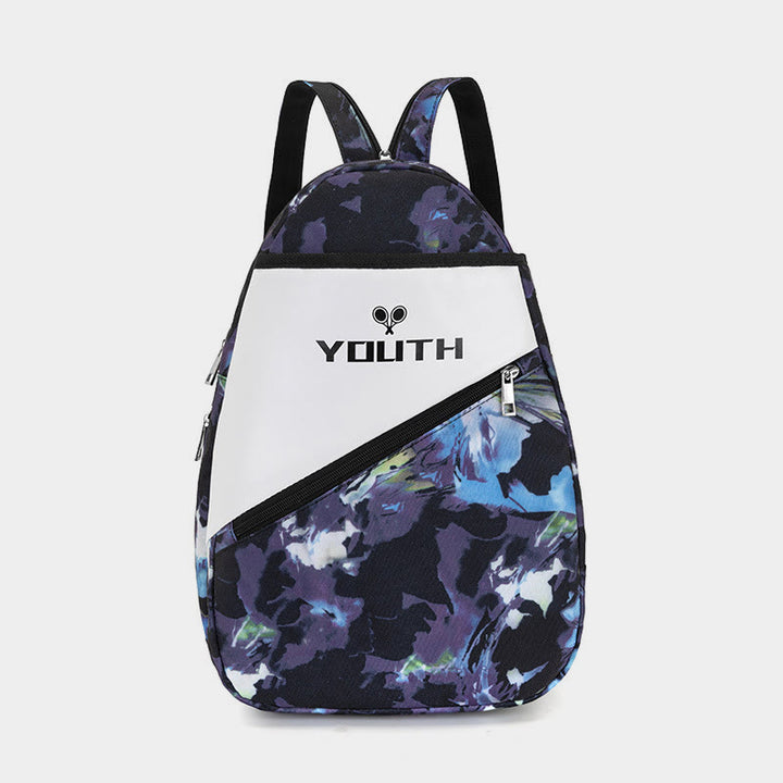 Schlägertasche für Teenager, bunt bedruckt, wasserdicht, Oxford-Sporttasche