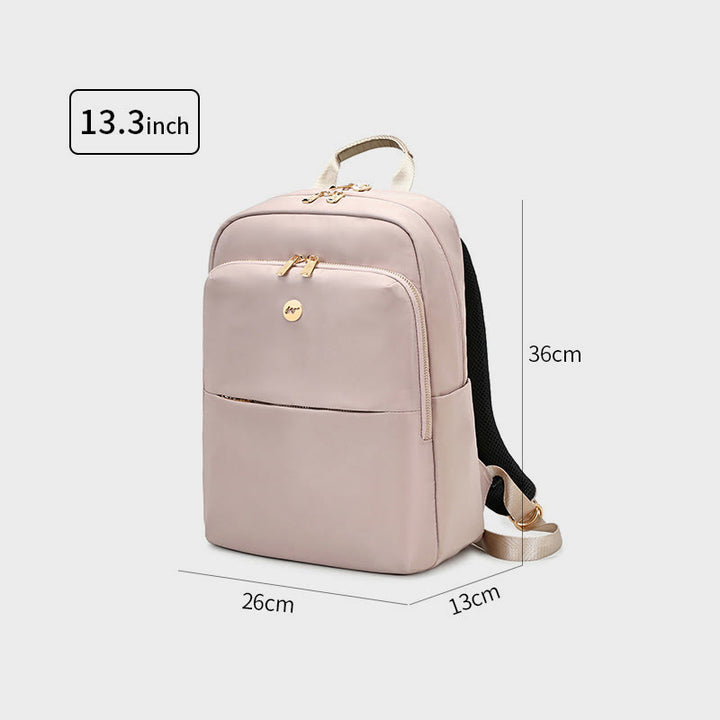 Rucksack für Männer Minimalistischer Tagesrucksack aus Nylon mit mehreren Taschen und Laptopfach