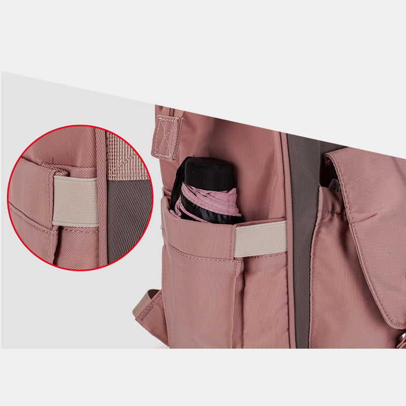 Multi Pocket Funktionale Wickeltasche Rucksack Reiserucksack Mama Tasche