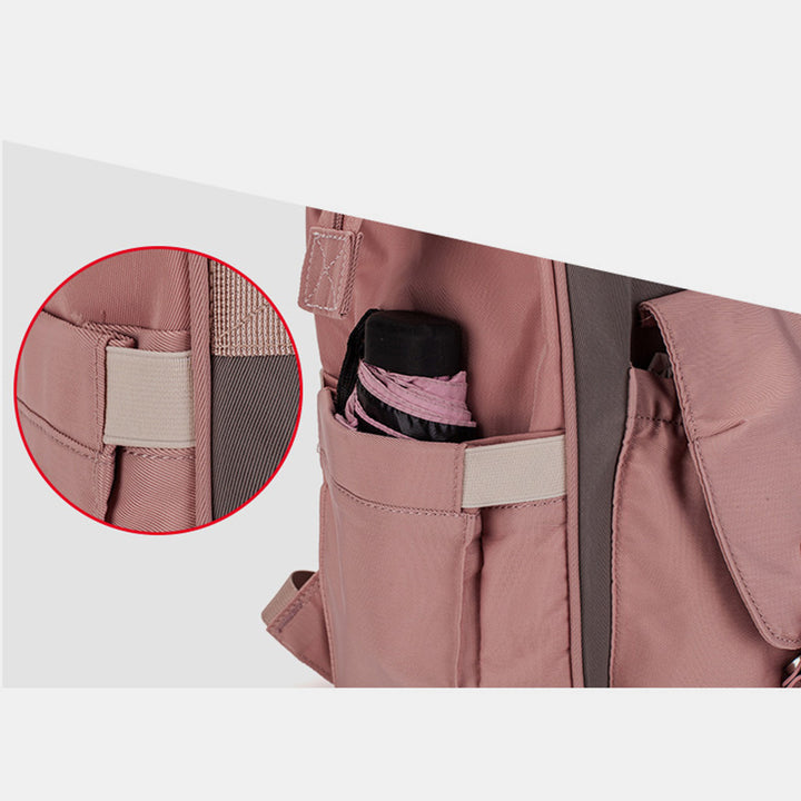 Multi Pocket Funktionale Wickeltasche Rucksack Reiserucksack Mama Tasche