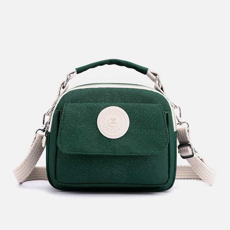 Tasche mit Griff oben für Damen, einfache, tragbare Umhängetasche mit Spritzschutz