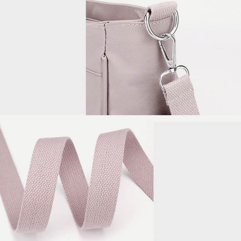 Damen Leichte Handtasche Große Wasserdichte Nylon Umhängetasche Schultertasche Geldbörsen