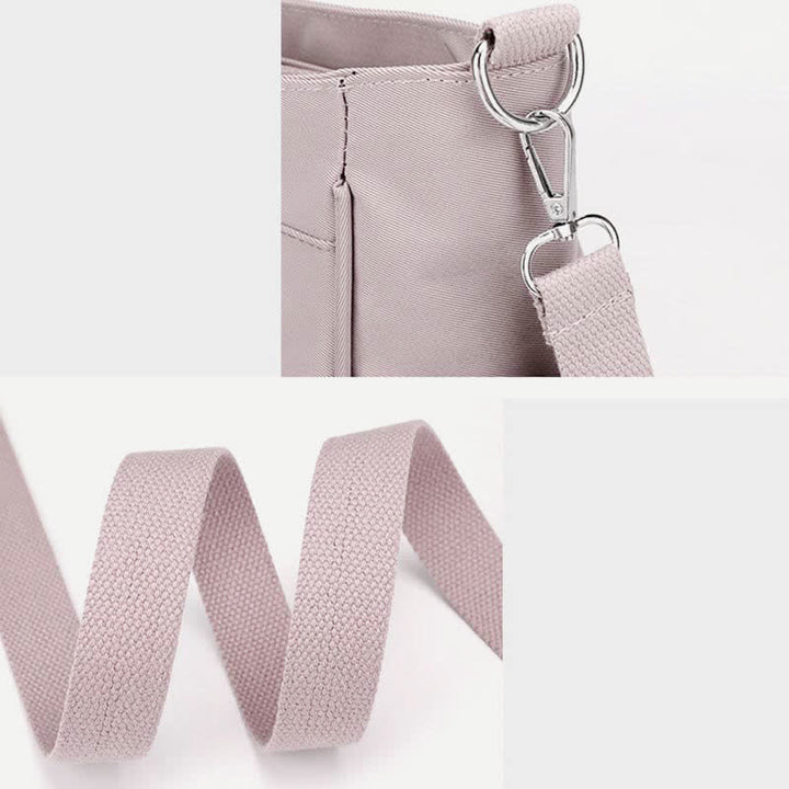 Damen Leichte Handtasche Große Wasserdichte Nylon Umhängetasche Schultertasche Geldbörsen