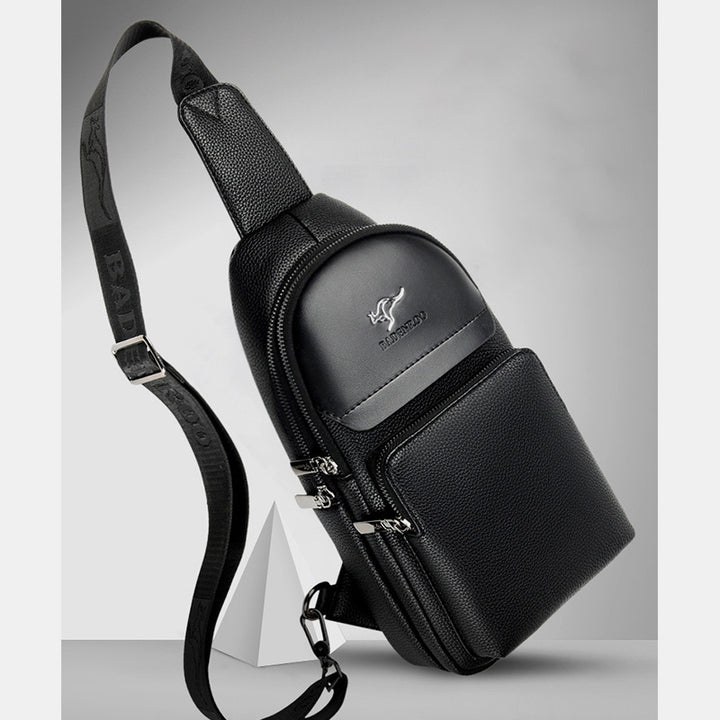 Mehrzweck-Schultertasche, wasserdichter, weicher Umhängerucksack mit USB-Ladeanschluss