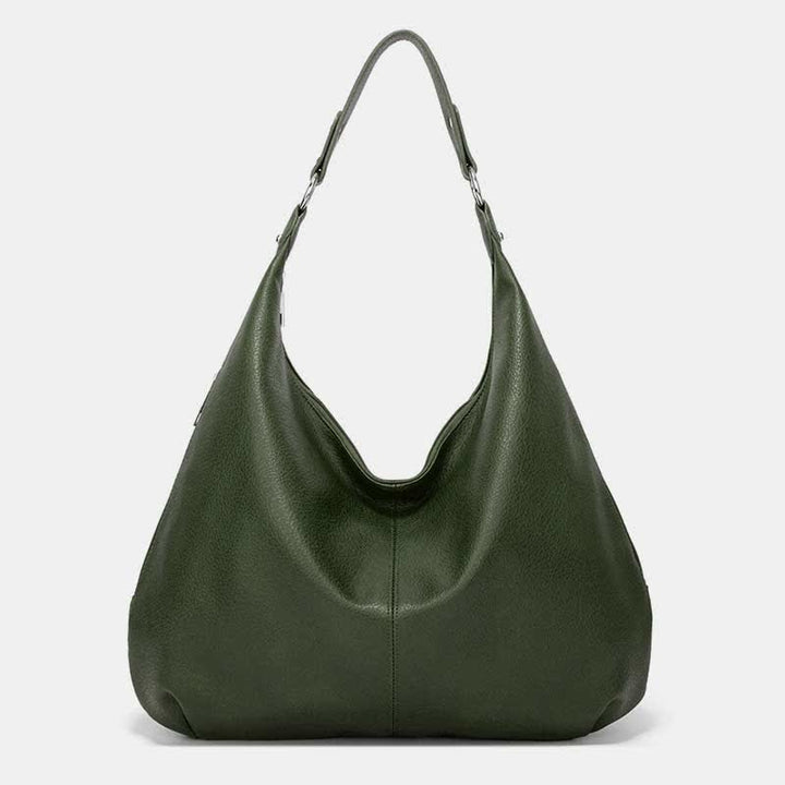 Große Hobo-Tasche aus weichem Leder, Handtasche, Tragetasche für den Alltag für Damen