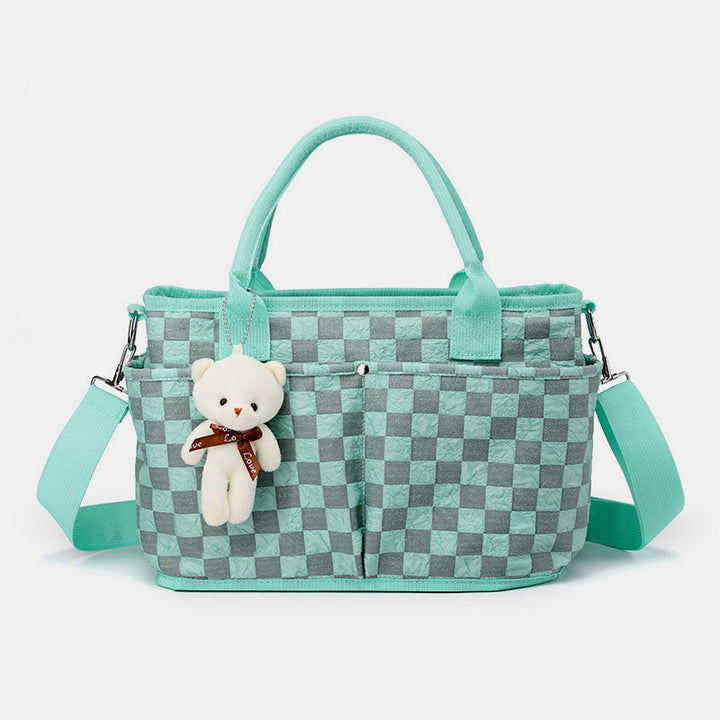 Wickeltasche, Mamatasche für das Krankenhaus, Schwangerschaft, Baby mit Kinderwagengurten
