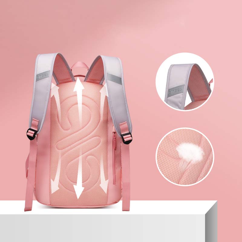 Wasserdichter, leichter Mädchen-Rucksack, Grundschultaschen, langlebige Kinderbüchertaschen