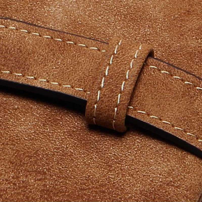 Leichte, lange Vintage-Geldbörse mit großem Fassungsvermögen