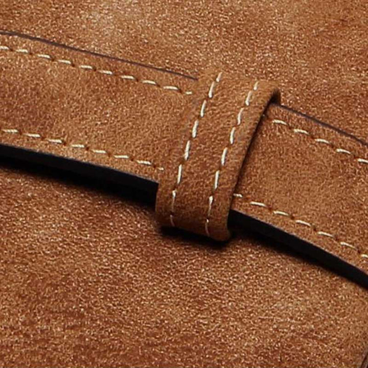 Leichte, lange Vintage-Geldbörse mit großem Fassungsvermögen