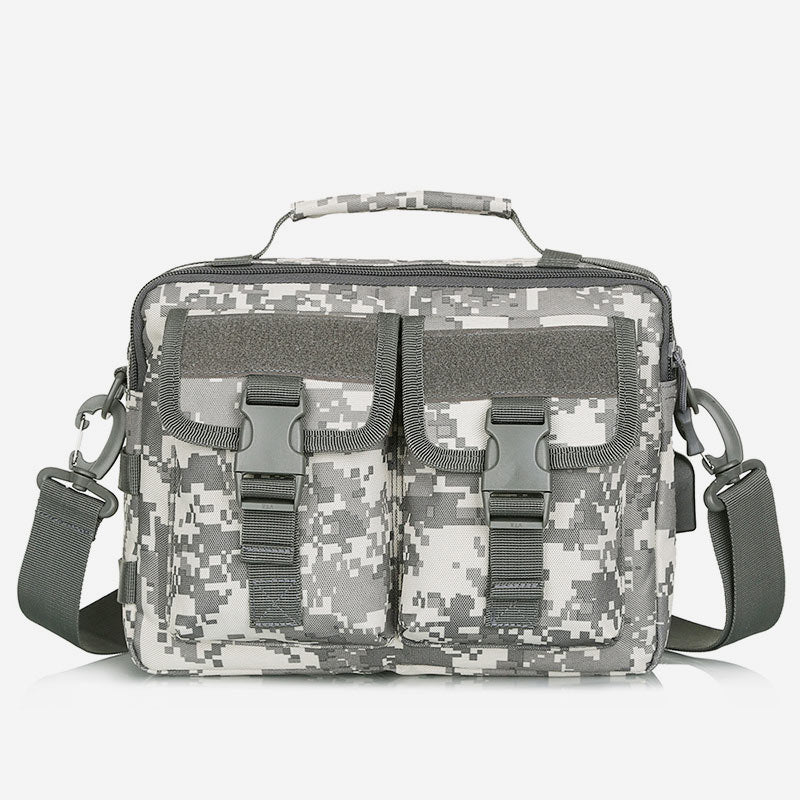 Wasserdichte Messenger-Tasche für Outdoor-Aktivitäten mit großem Fassungsvermögen und USB-Aufladung 