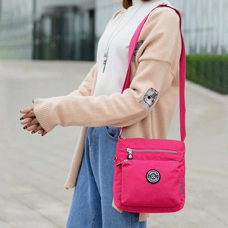 Wasserdichte, leichte, lässige Schulter-Handtasche, Umhängetasche für jeden Tag