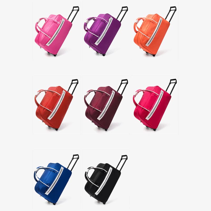 Zugstange Gepäck Damen Herren Minimalistische Geschäftsreise Reisetasche