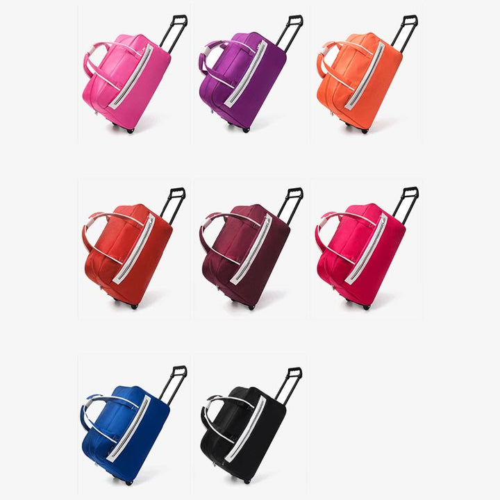 Zugstange Gepäck Damen Herren Minimalistische Geschäftsreise Reisetasche