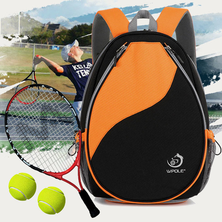 Schlägertasche für Kinder, Tennis mit Schuhtasche, Sportrucksack