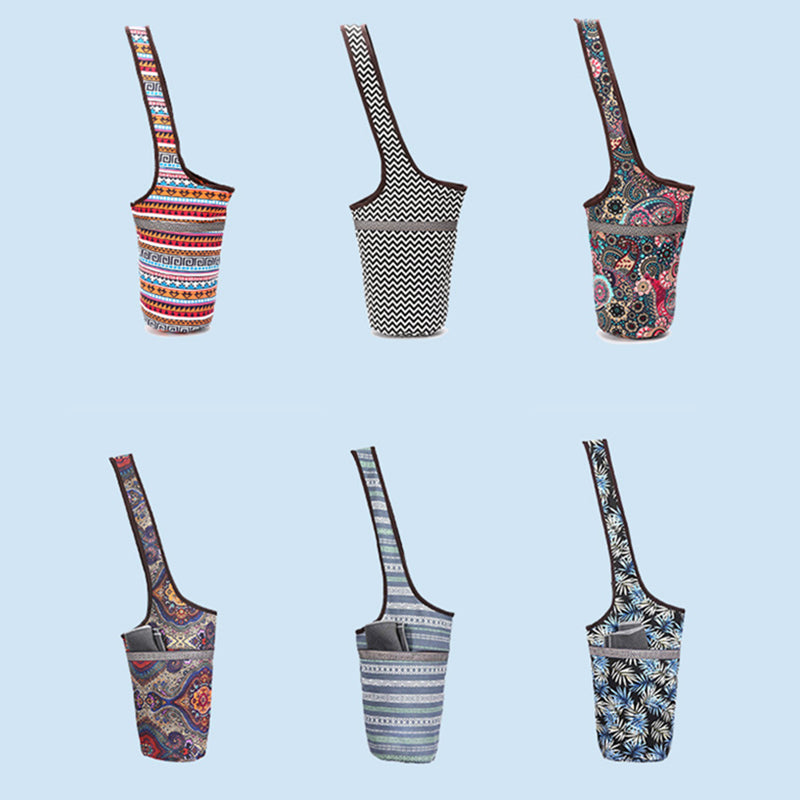 Yogamatten-Tasche, Original-Tragetasche für Yogamatten, mit großer Seitentasche