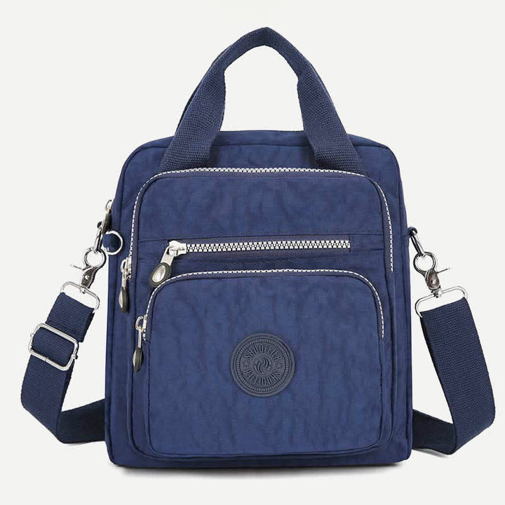 Leichte Umhängetasche aus Nylon für Damen, Handtasche mit mehreren Taschen, Schultertaschen