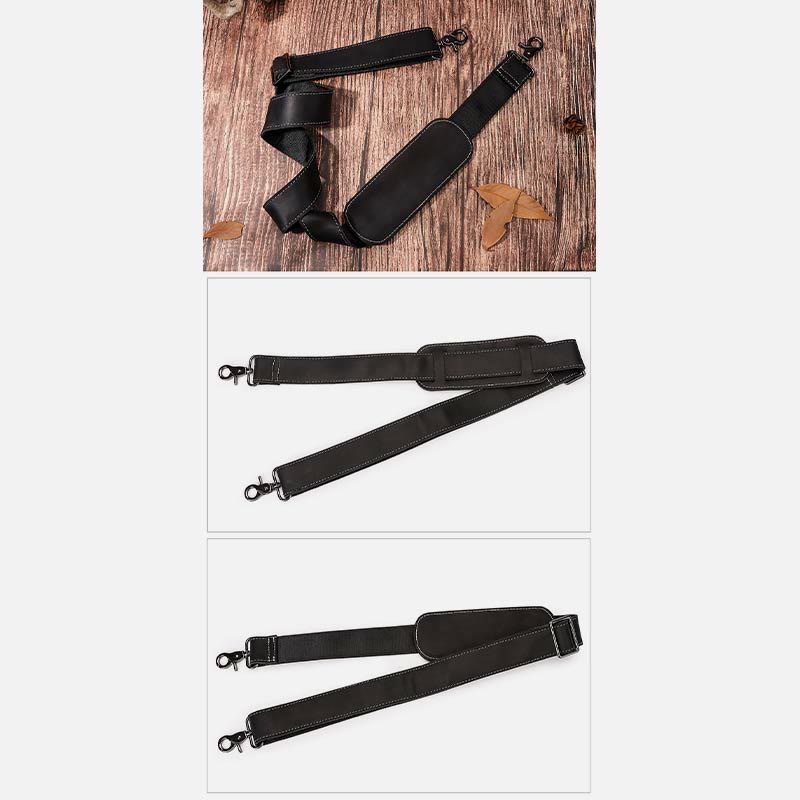 Breiter verstellbarer Lederriemen für Tasche, Retro-Geldbörsen-Zubehör