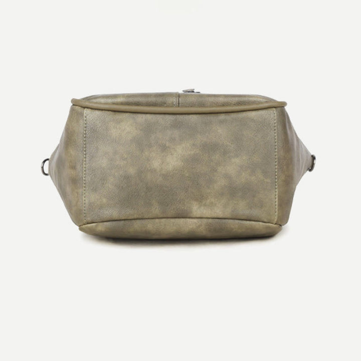 Tragetasche für Damen, Vintage, große Kapazität, Handtasche aus PU-Leder