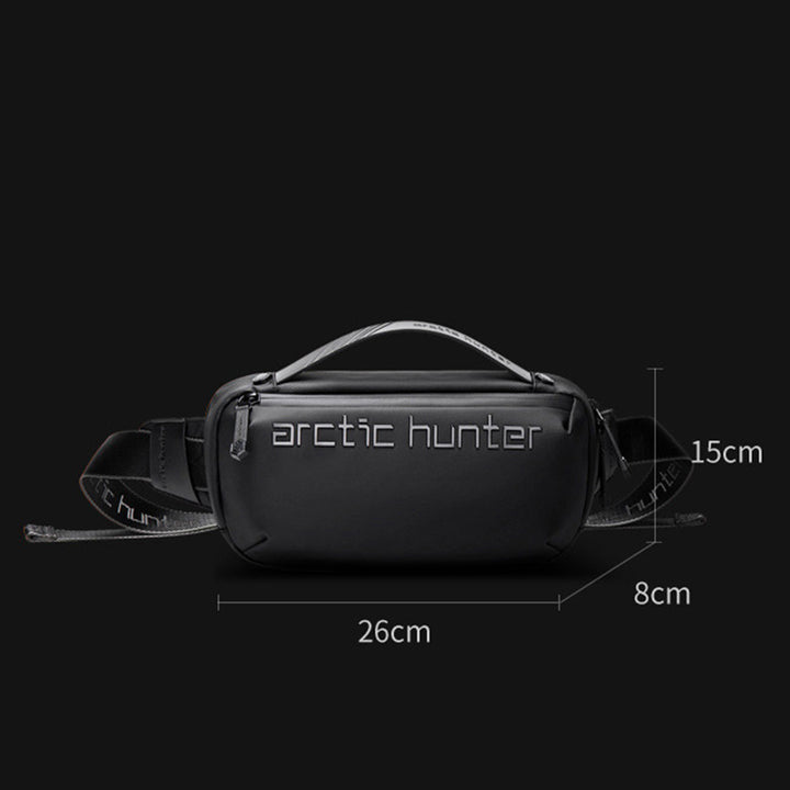 Multifunktionale Umhängetasche für Herren, modische Gürteltasche, Schultertasche mit Tragegriff oben