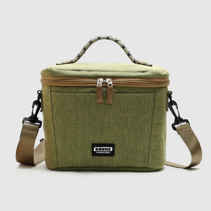 Kleine Kühltasche für Picknickarbeit, Oxford Crossbody Lunch Bag