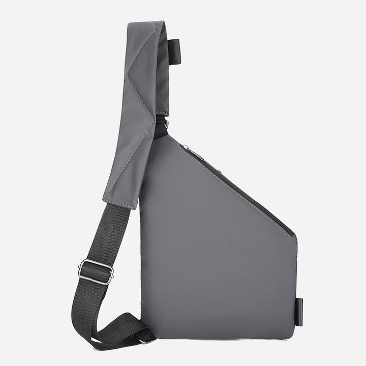 Schultertasche für Männer, Diebstahlsichere, multifunktionale, wasserdichte Brusttasche für den Sport