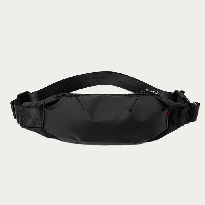 Schultertasche für Herren, schmale, leichte Brusttasche aus Oxford-Gewebe für Mobiltelefone
