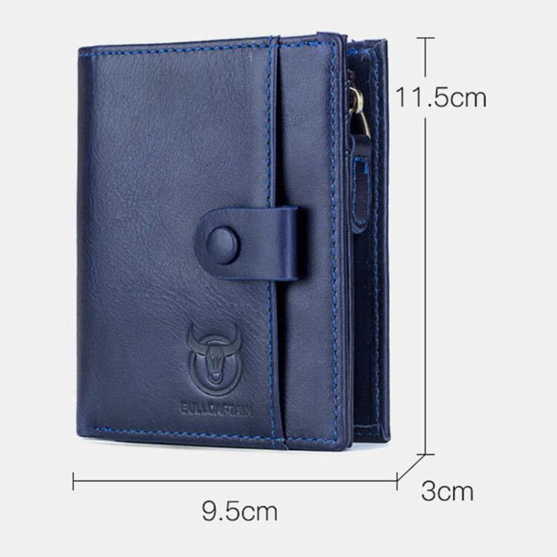 Echtes Leder Vintage Kartenhalter Geldklammer Geldbörse