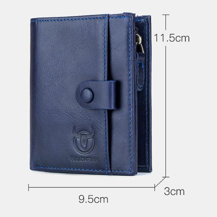 Echtes Leder Vintage Kartenhalter Geldklammer Geldbörse