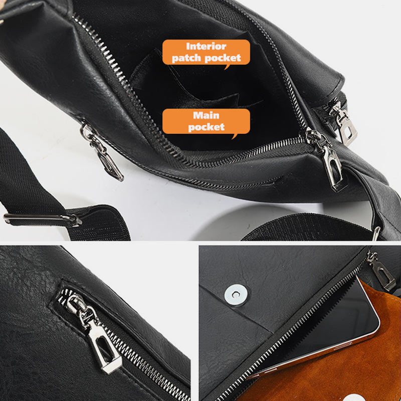 Große Kapazität Leichte Anti-Diebstahl Robuste Business Sling Bag