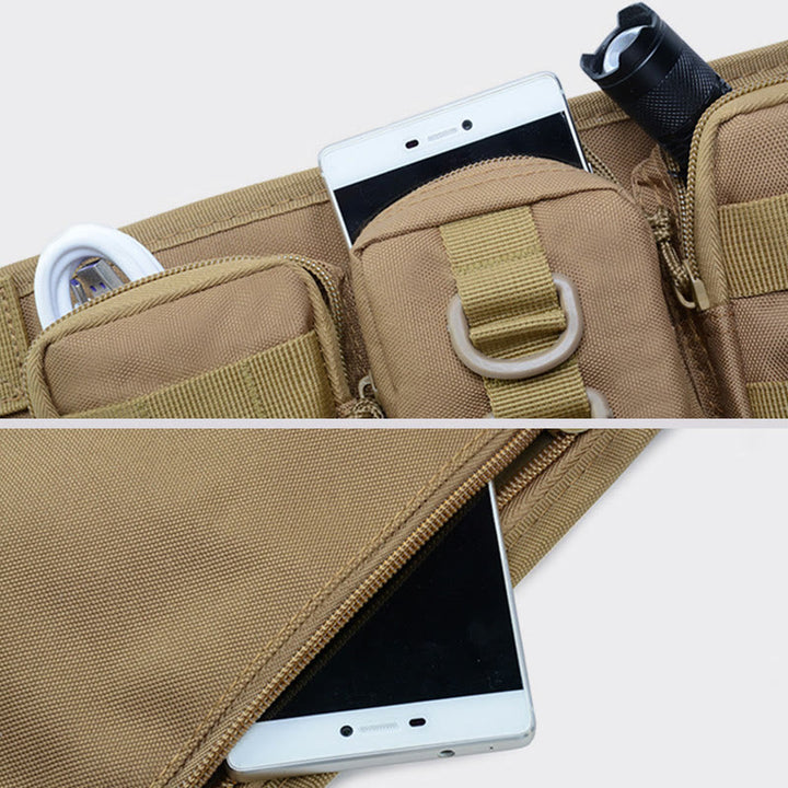 Gürteltasche für Herren, taktische Outdoor-Sportarten, multifunktionale Umhängetasche