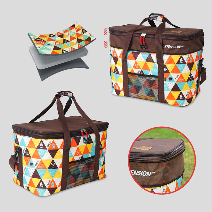 Kühltasche für Outdoor-Camping, höhenverstellbare Reisetasche
