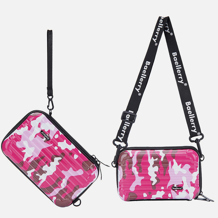 Handytasche mit Camouflage-Muster für Ausflüge, Umhängetasche, Make-up-Tasche