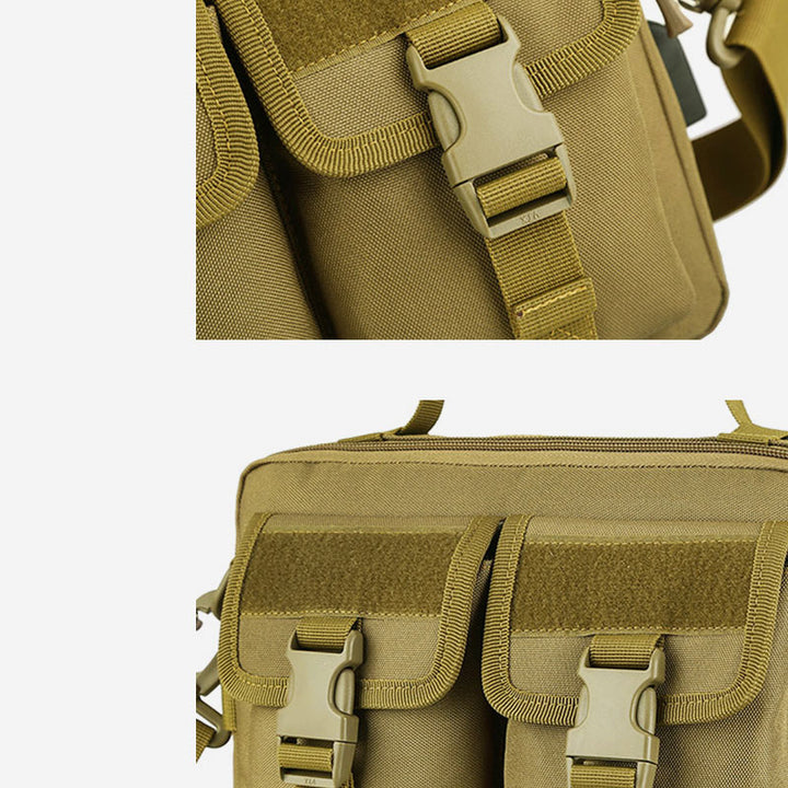 Wasserdichte Messenger-Tasche für Outdoor-Aktivitäten mit großem Fassungsvermögen und USB-Aufladung 
