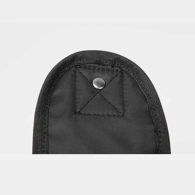Outdoor-Sport-Sling-Brusttasche aus Segeltuch mit Doppelreißverschluss, für Reisen und Wandern
