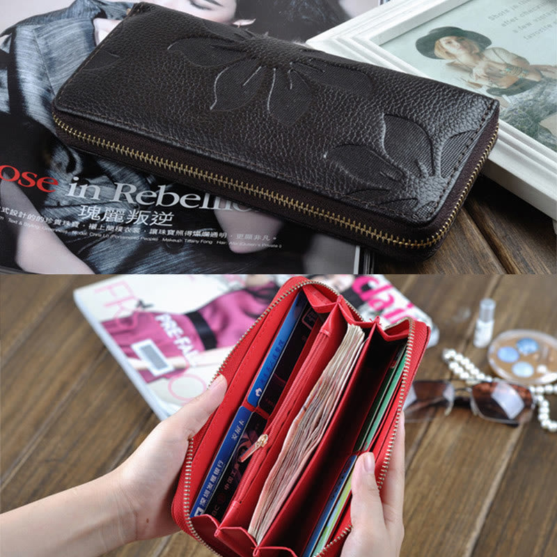 Kraft für Damen mit Blumendruck, große Kapazität, große Kraft