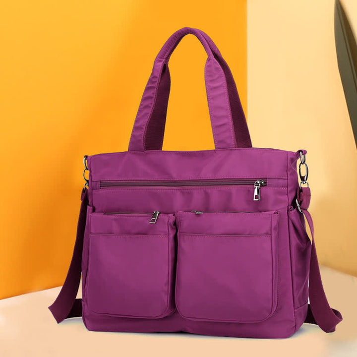 Handtasche mit mehreren Taschen, großer Kapazität, leicht, wasserdicht, lässig