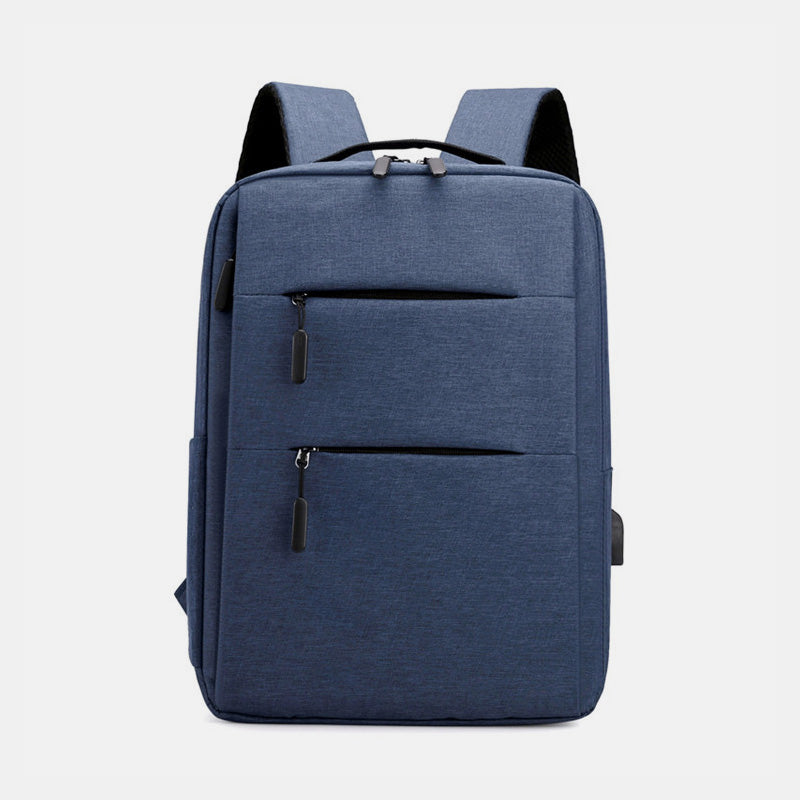 USB-Rucksack mit großer Kapazität und Verschleißfestigkeit für 15,6-Zoll-Computer