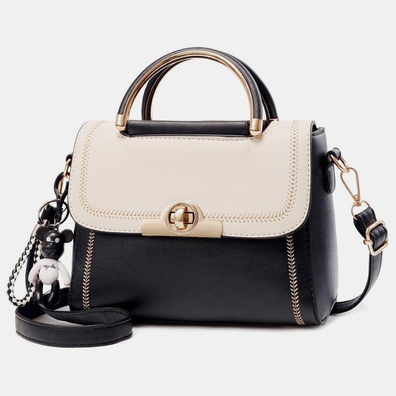 Umhängetasche für Damen, Vintage, große Kapazität, Frühlings-Umhängetasche