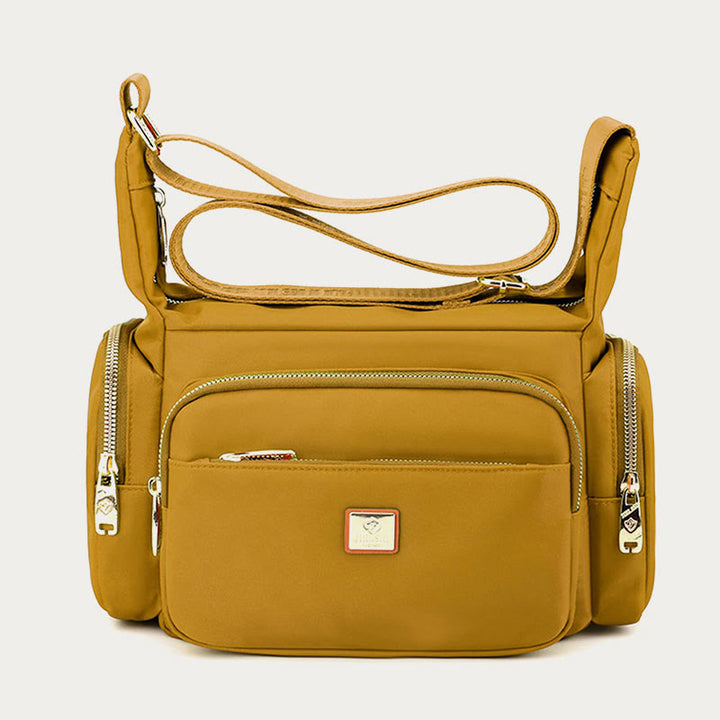 Umhängetasche aus Nylon für Damen, für das tägliche Outfit, mehrere Taschen, Geldbörse