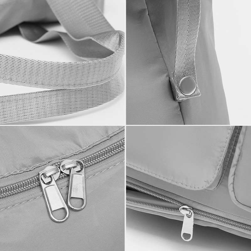 Tragbare Reisetasche mit großem Fassungsvermögen für Damen und Herren, faltbare Reisehandtasche