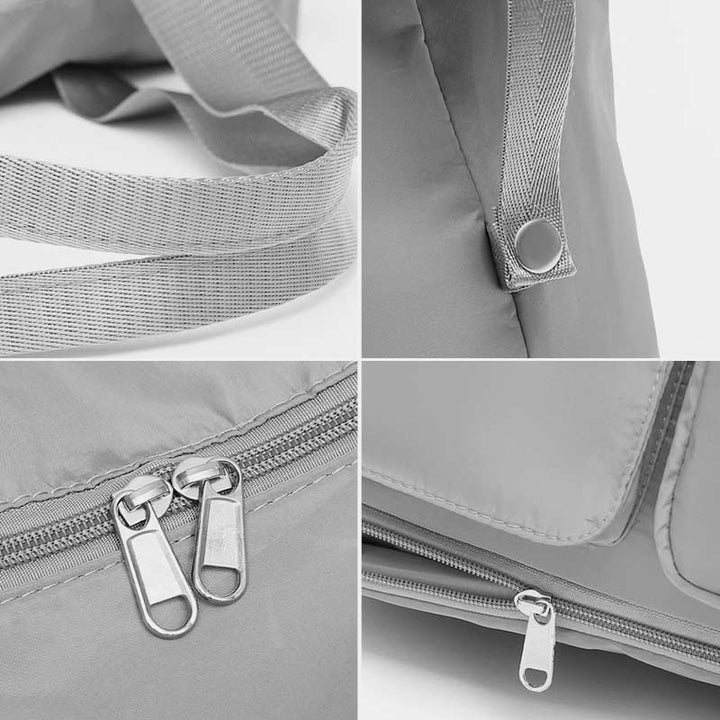 Tragbare Reisetasche mit großem Fassungsvermögen für Damen und Herren, faltbare Reisehandtasche