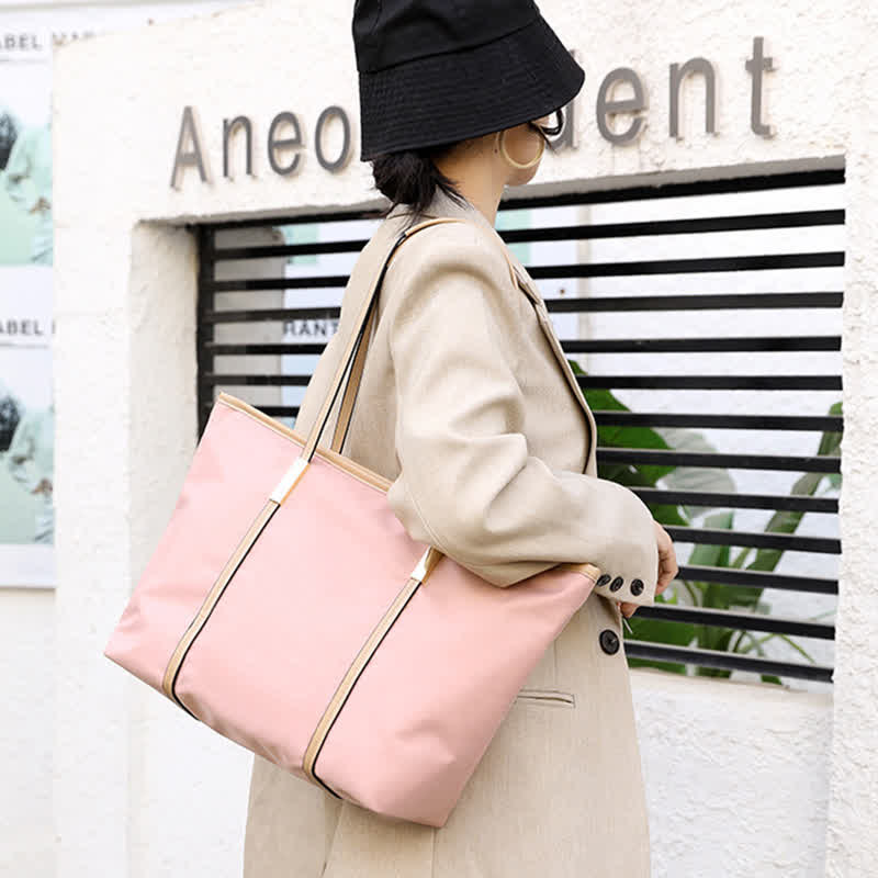 Robuste Tragetasche, Umhängetasche für Damen, große Kapazität, Nylon-Handtasche