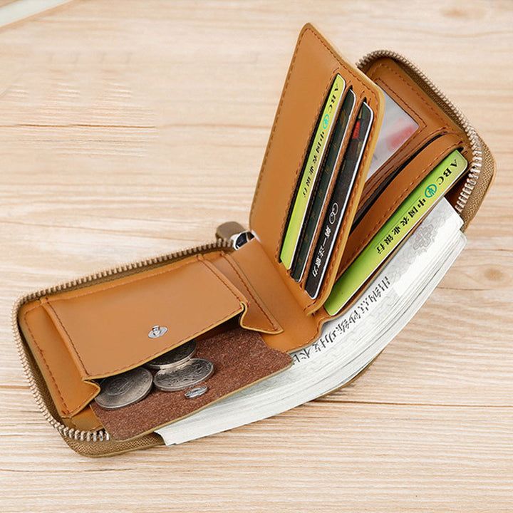 RFID wasserdichte leichte kurze Geldbörse