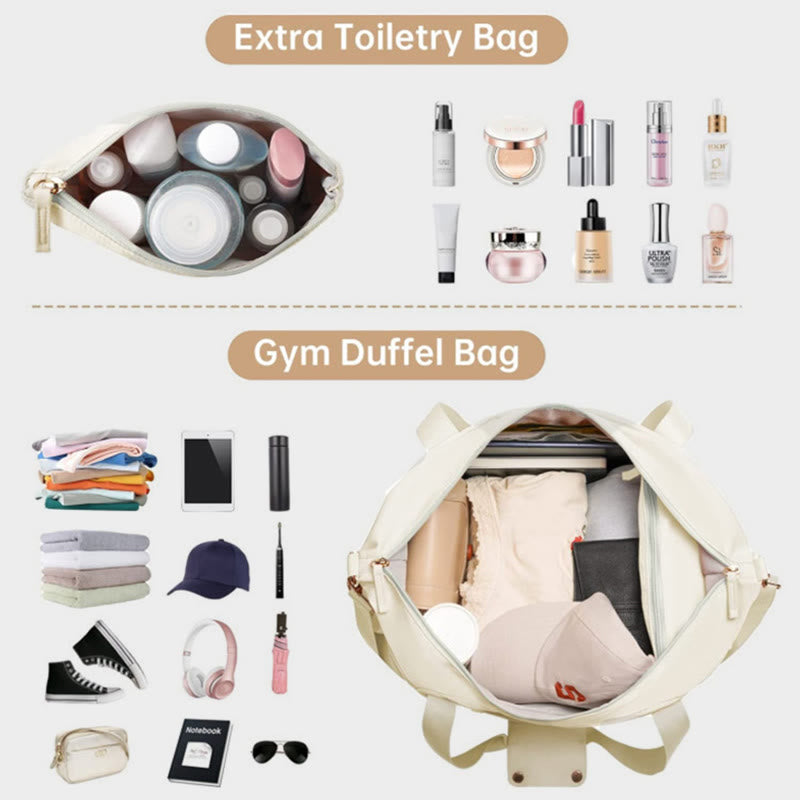 Reisetasche für die Reise, praktische Fitness-Make-up-Tasche für die Nacht