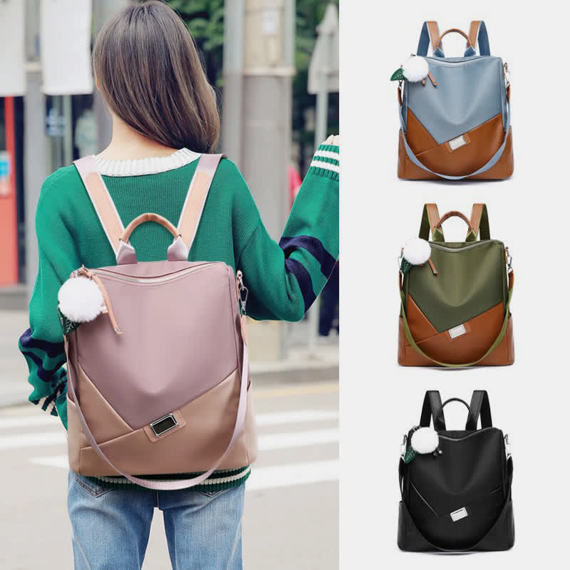 Kleiner Rucksack für Damen, wasserdicht, Schultertasche, Handtasche, Reiserucksack