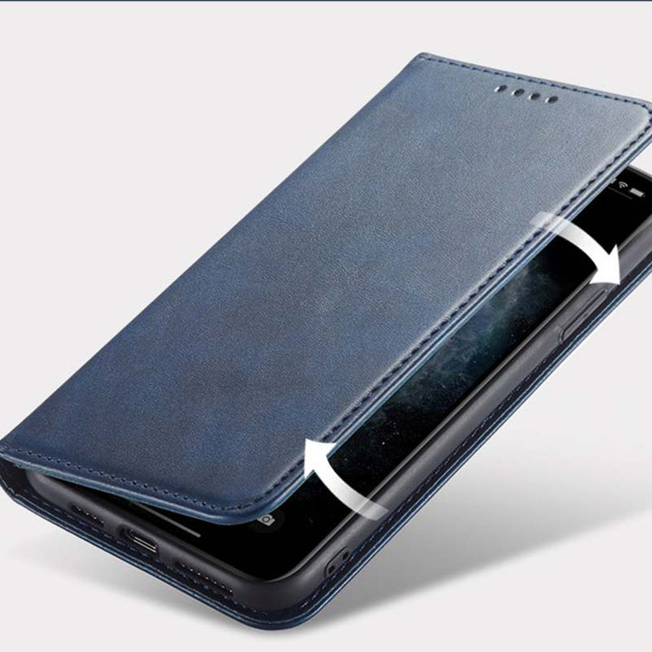 2-in-1 Flip Phone Case Wallet Case für iPhone mit Kartenfächern