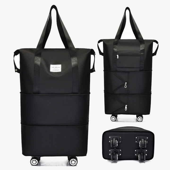 Große Reisetasche für kurze Reisen, praktische, zusammenklappbare Reisetasche für Damen
