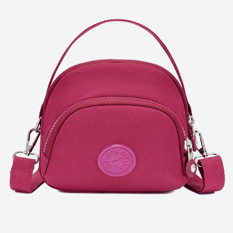 Leichte, wasserabweisende Handtasche für Damen mit mehreren Taschen