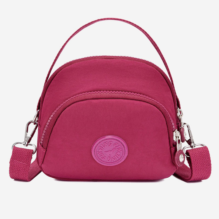 Leichte, wasserabweisende Handtasche für Damen mit mehreren Taschen