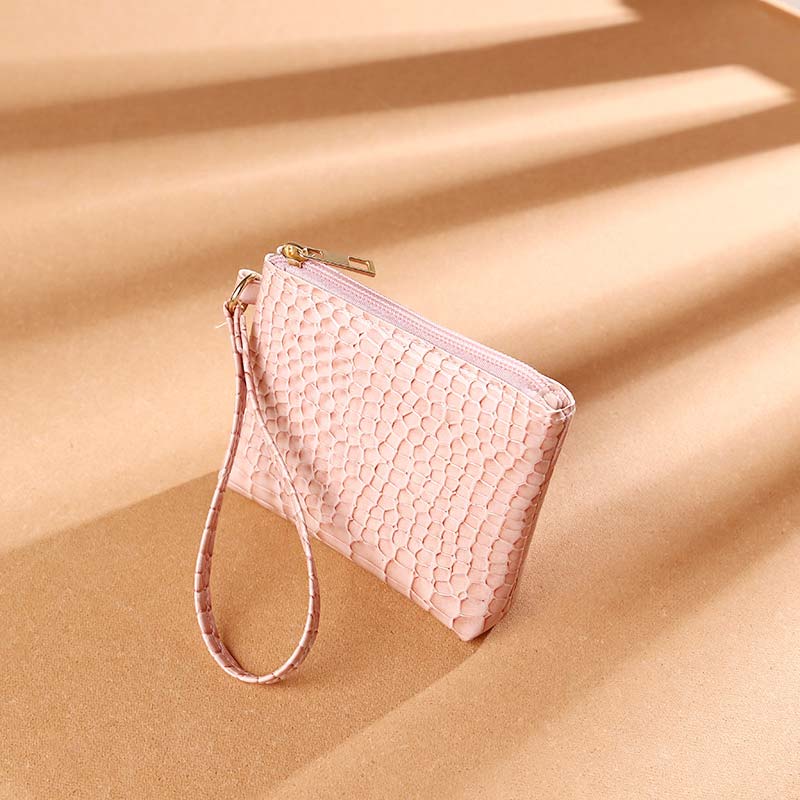 Leichtes, elegantes Mini-Portemonnaie mit großem Fassungsvermögen - Rosa - image 18